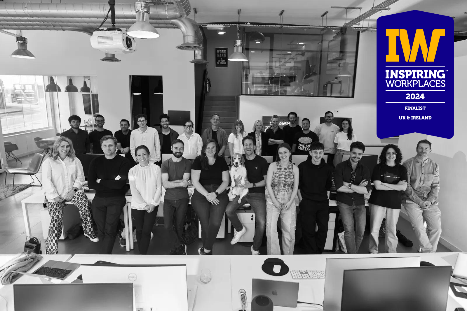 Chrome Productions Finalist in 2024 Inspiring Workplaces Awards