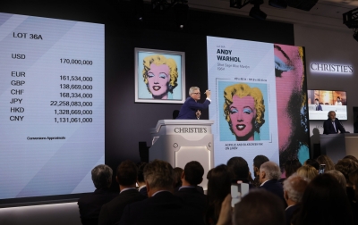 Christie's Evening Sale, Andy Warhol, Marilyn Monroe, New York