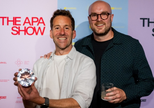 Joel and Lyndon at APA Show 2025 cropped